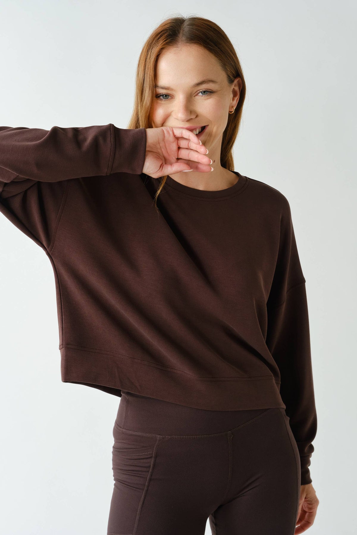 Dropped Shoulder Sweatshirt