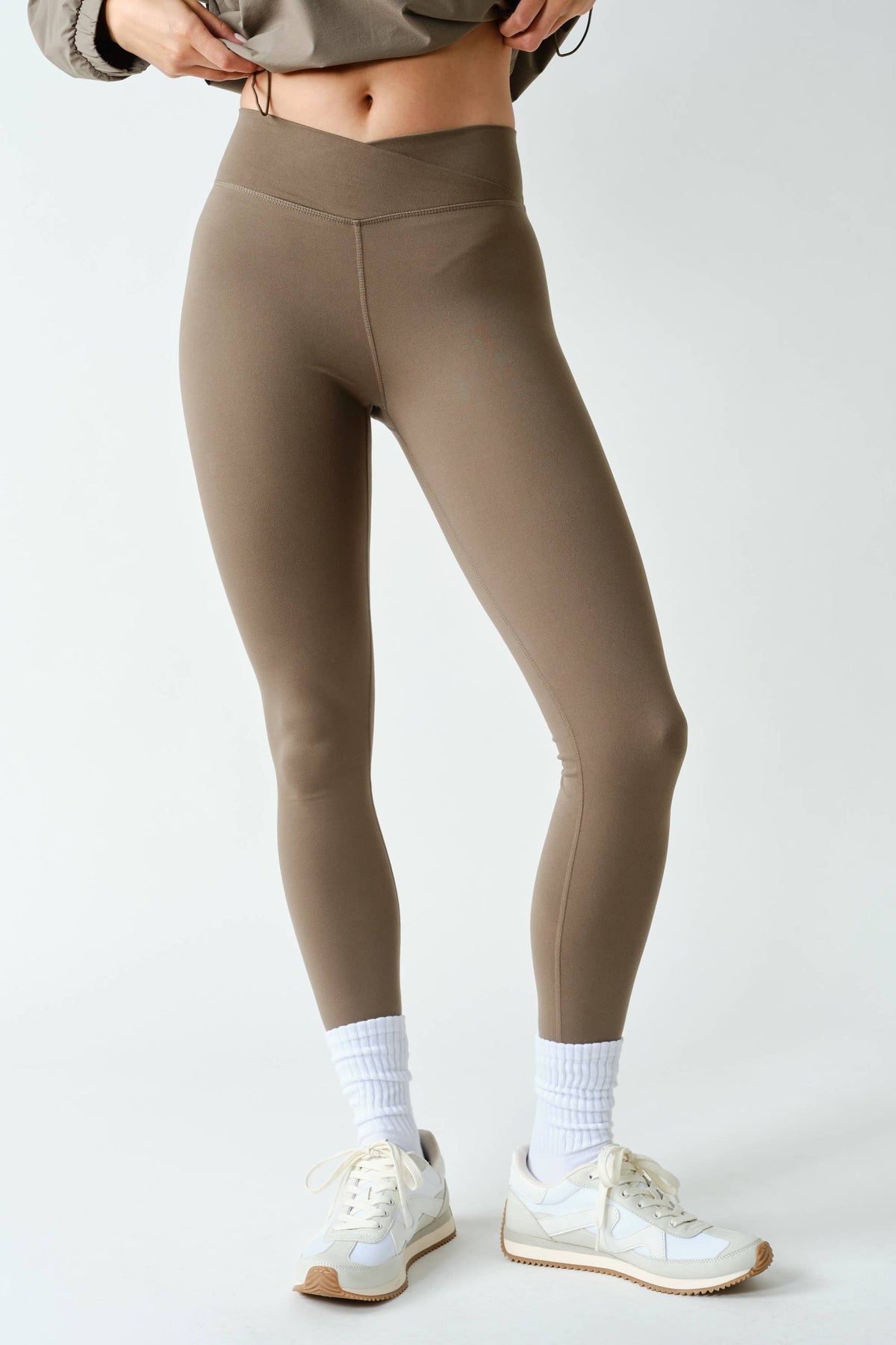 Crossover Waist Leggings