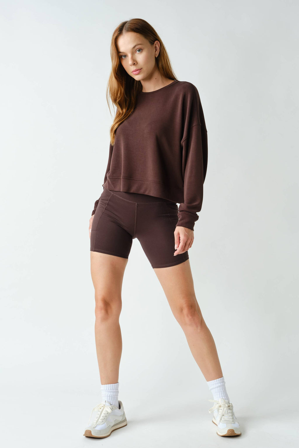 Dropped Shoulder Sweatshirt