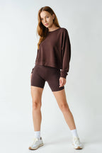 Dropped Shoulder Sweatshirt