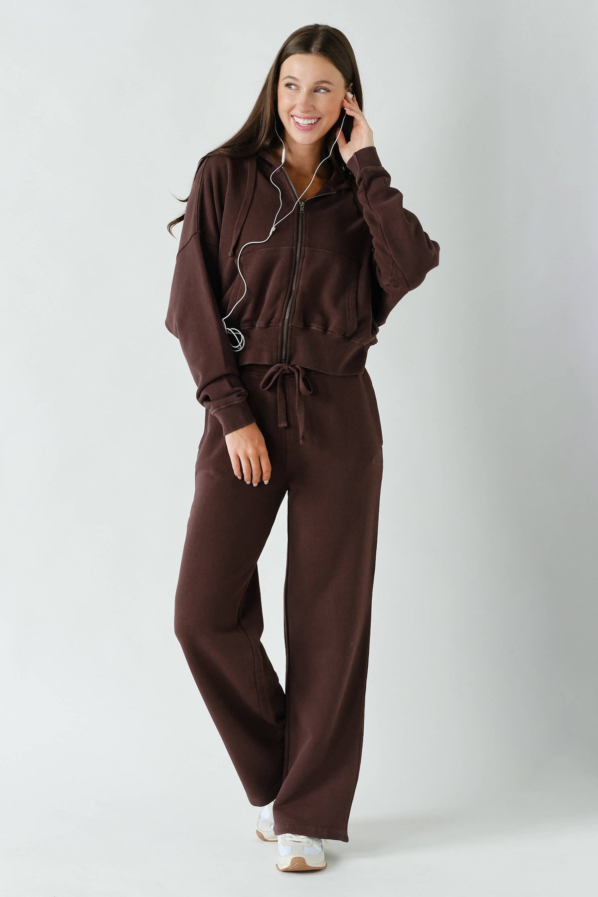 Mineral Wash Hoodie Jacket