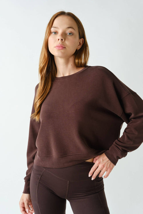 Dropped Shoulder Sweatshirt