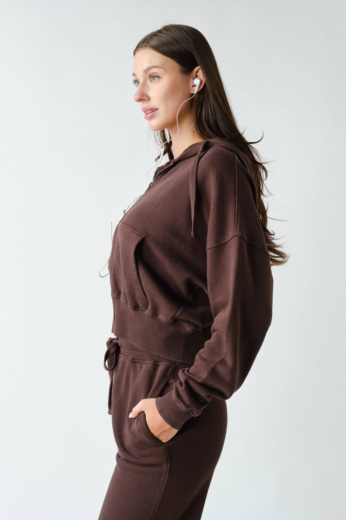 Mineral Wash Hoodie Jacket